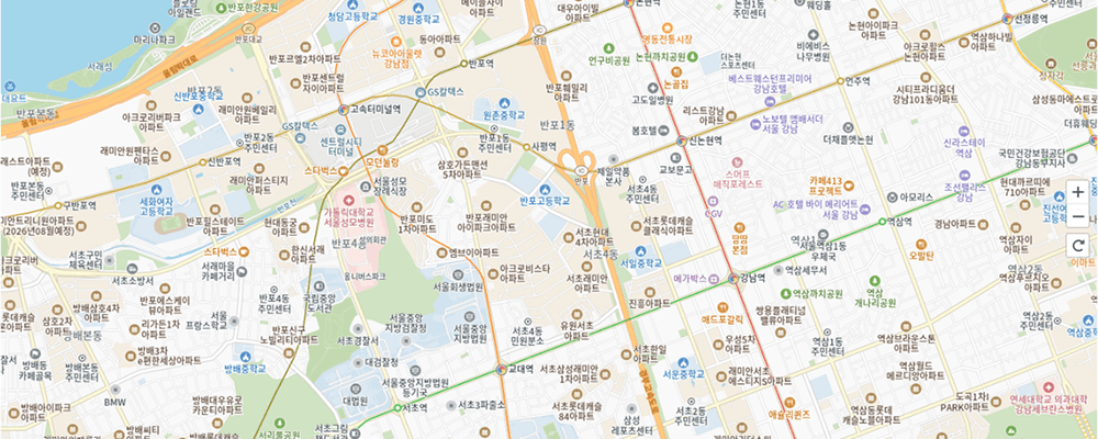 오시는 길
